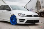 Volkswagen Golf R on Vossen Wheels (LC-105T) 2017 года
